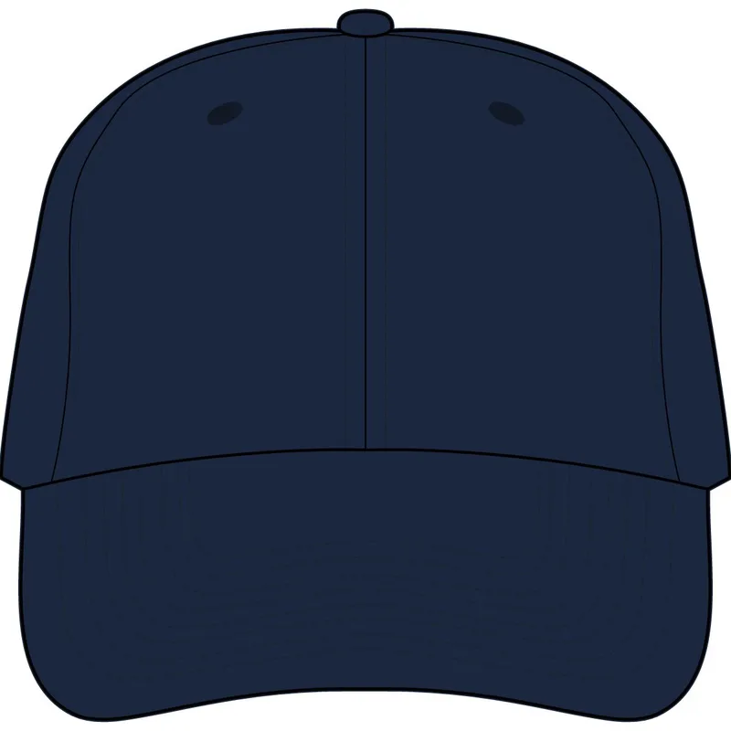 Pro Twill Snapback in Navy/ Navy/ Red