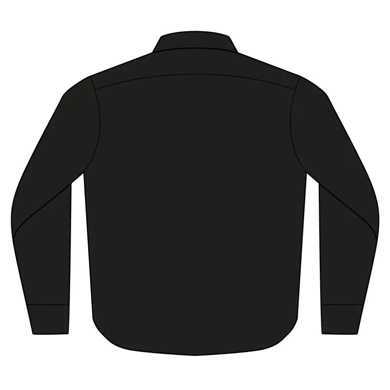 Long Sleeve Performance Staff Shirt in Black