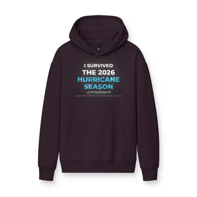 V.I.T. Heavyweight Fleece Hoodie in Bordeaux