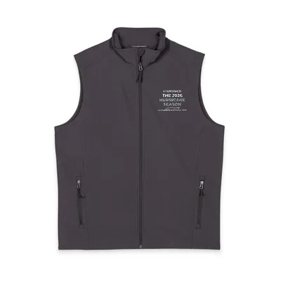 Port Authority® Men's Core Soft Shell Vest in Battleship Grey