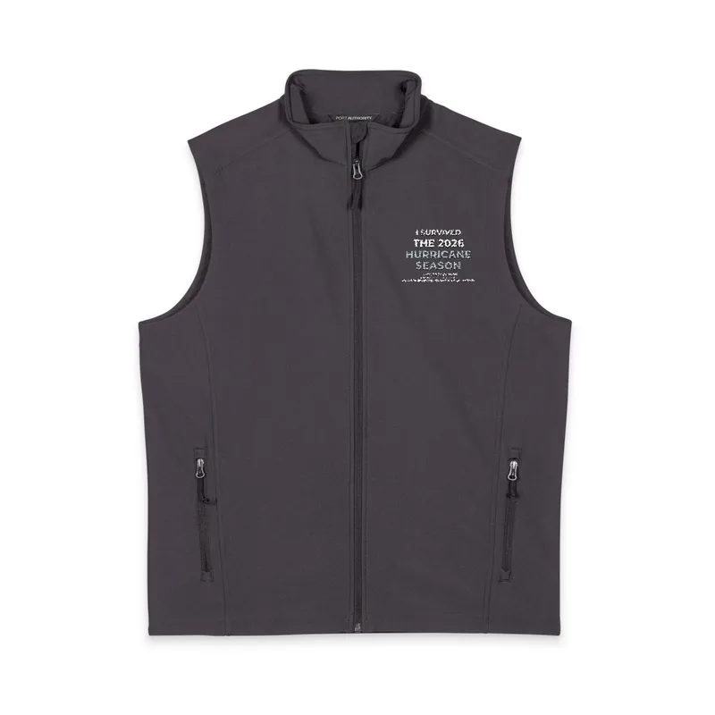 Port Authority® Men's Core Soft Shell Vest in Battleship Grey