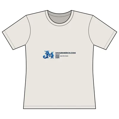 Women's Basic Tee in Bone