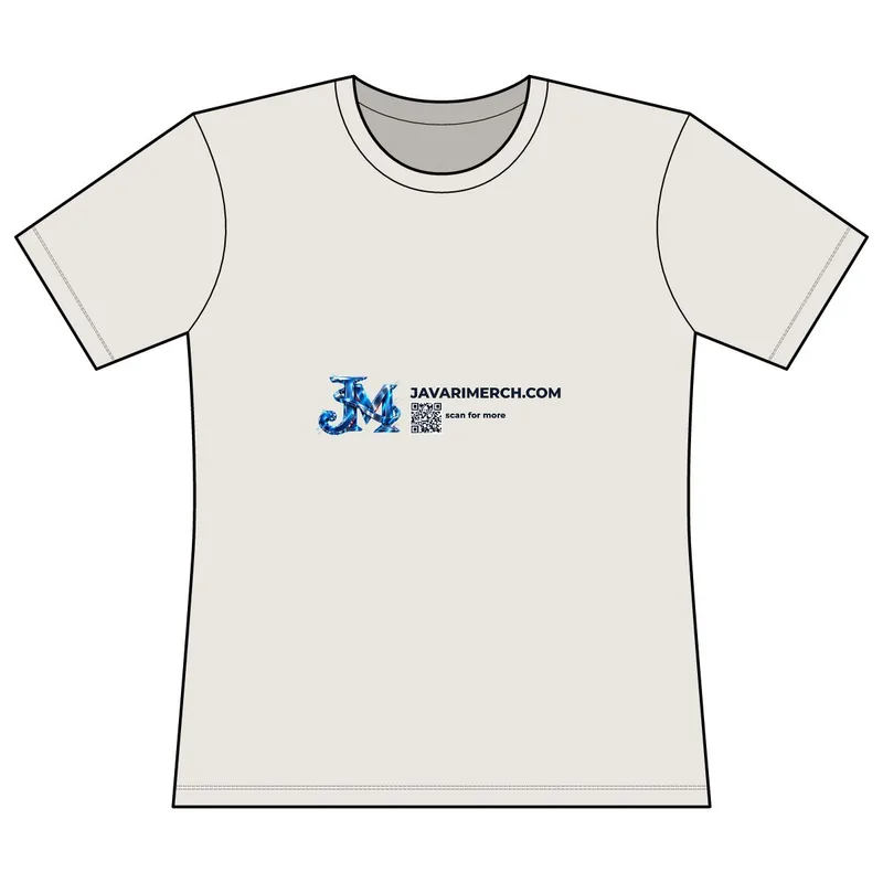 Women's Basic Tee in Bone