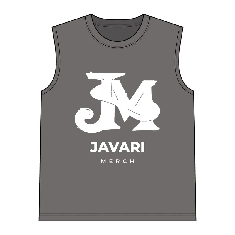 Women's Tri-Blend Muscle Tank in Aluminum Grey