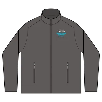 Network Fleece Jacket in Charcoal