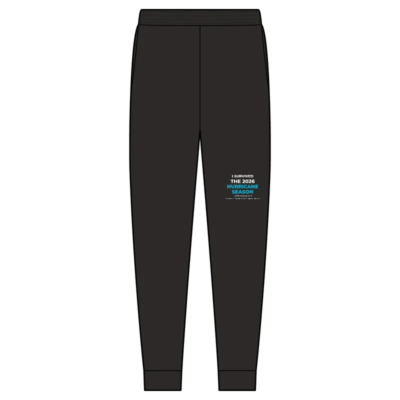 Men's Performance Fleece Joggers in Black