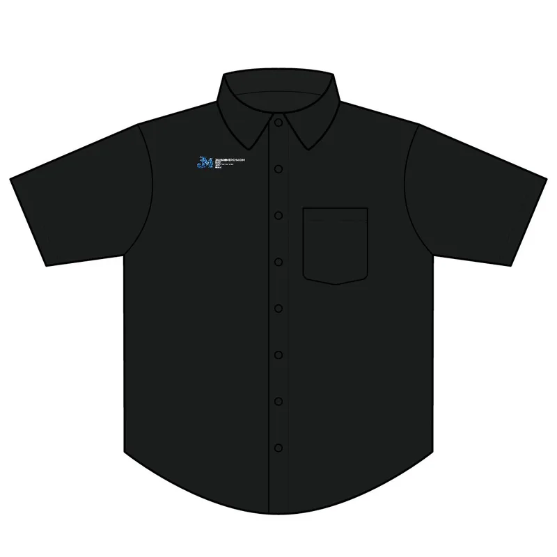 Short Sleeve UV Capital Tech Shirt in Deep Black