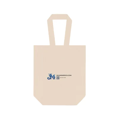 Double Wine Tote Bag in Natural