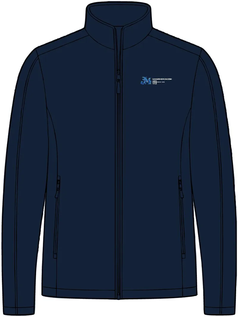 Tall Core Soft Shell Jacket in Dress Blue Navy