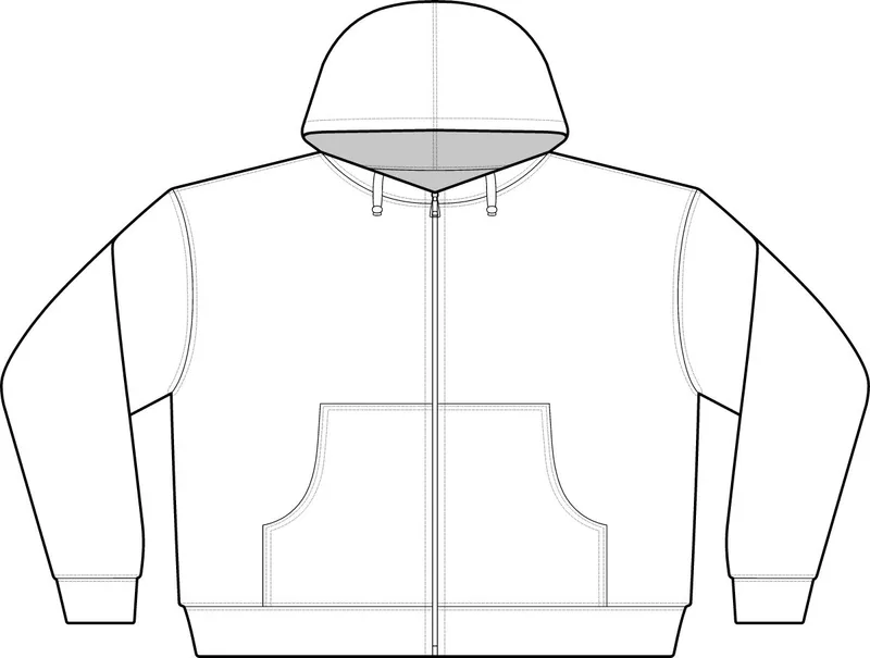 Women's Stella Ida Full-Zip Hooded Sweatshirt in White