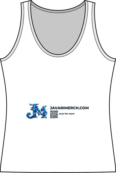 Women's Cotton Tank Top in White