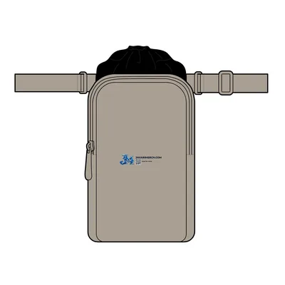 Matte Oxford Hydration Crossbody in Sahara