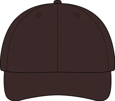 Snapback Cap in Black/ True Red