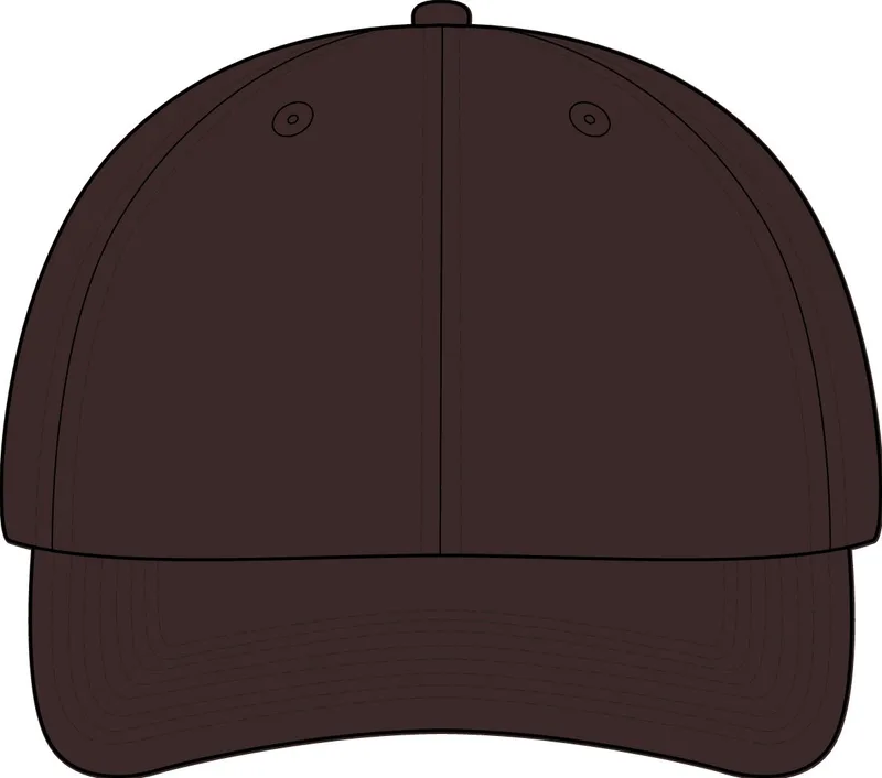 Snapback Cap in Black/ True Red