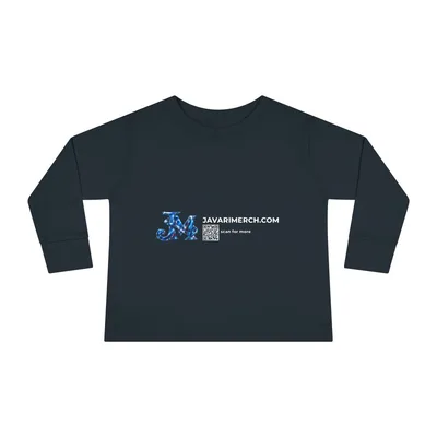 Toddler Long Sleeve Tee in Black