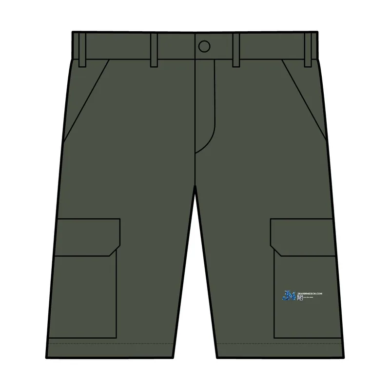 Industrial Cargo Short in Khaki