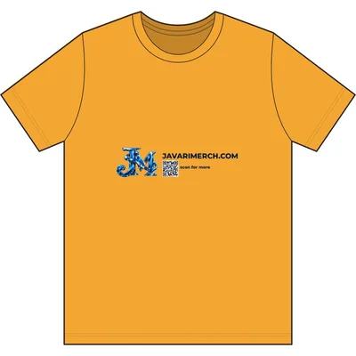 Core Cotton DTG Tee in Gold