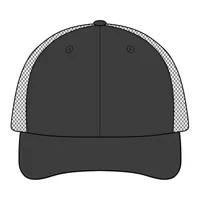 Beach Wash Mesh Back Cap — Coal/ Stone · One size