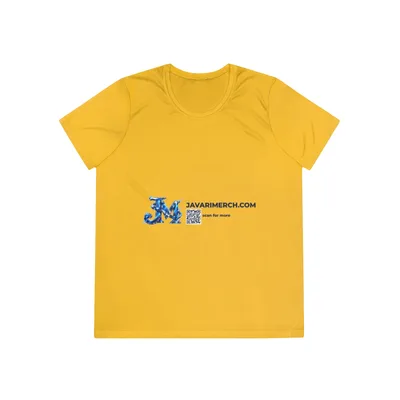 Ladies Competitor Tee in Gold
