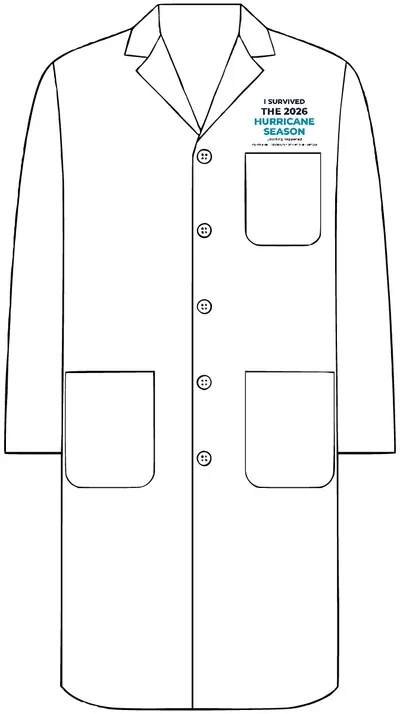 Lab Coat in White