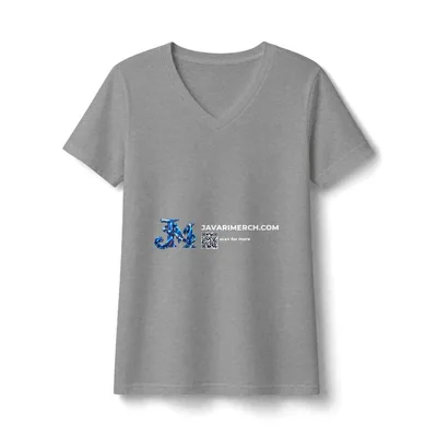 Women's Fan Favorite V-Neck Tee in Athletic Heather