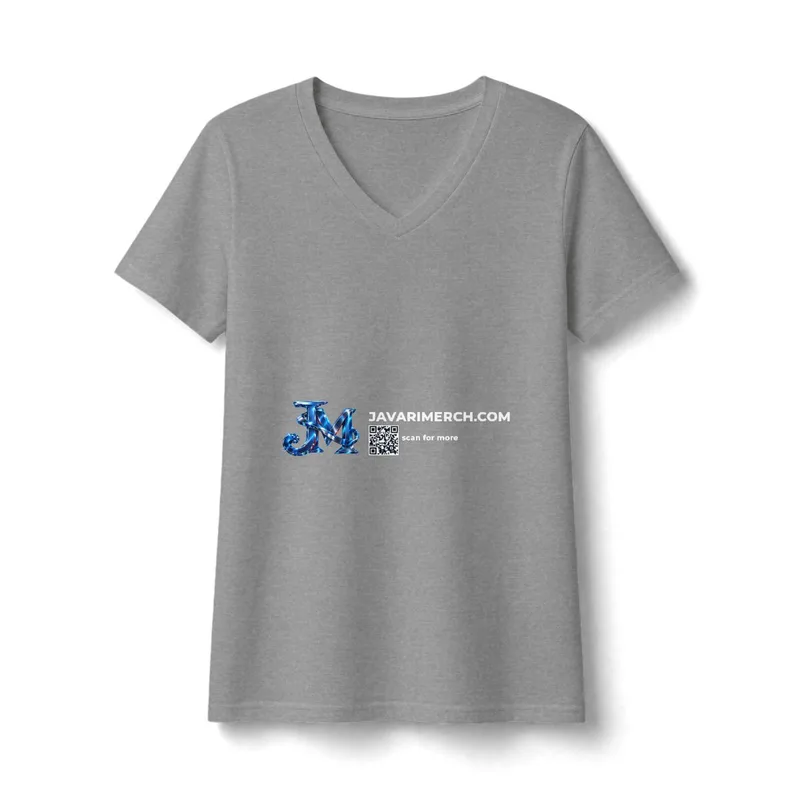 Women's Fan Favorite V-Neck Tee in Athletic Heather