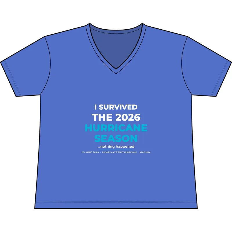 Women's Relaxed Triblend V-Neck Tee in True Royal TriBlend
