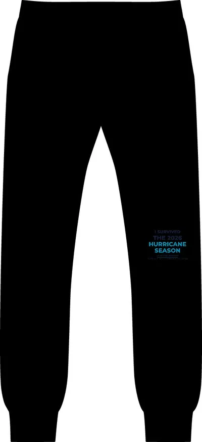 Unisex Fleece Joggers in Black