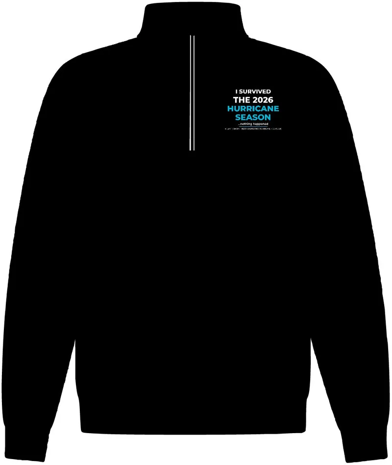 Men's Caves Tech Quarter-Zip Pullover in Black/ Dark Shadow Grey Heather