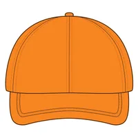 Enhanced Visibility Cap — Safety Orange/ Black · One size