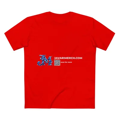 Adult Staple Tee in Red