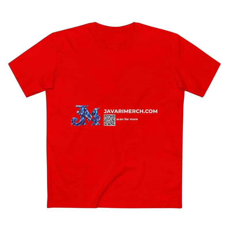 Adult Staple Tee in Red