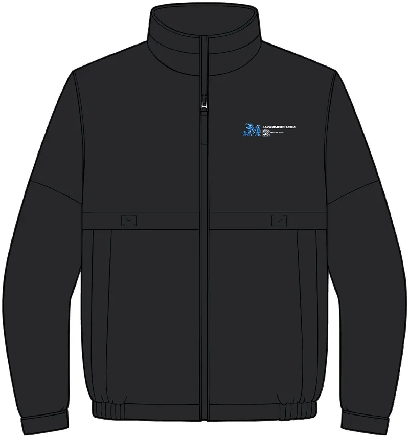 Legacy Jacket in Black/ Steel Grey