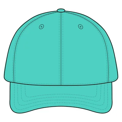 Pigment-Dyed Cap in Teal