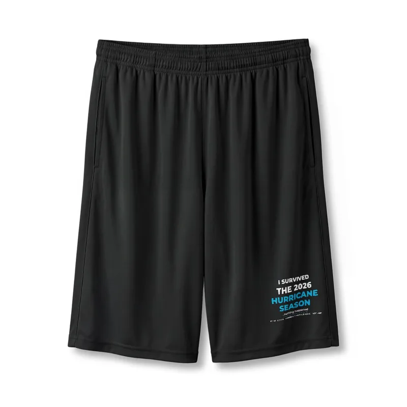 Unisex B-Core Pocketed 7" Shorts in Black