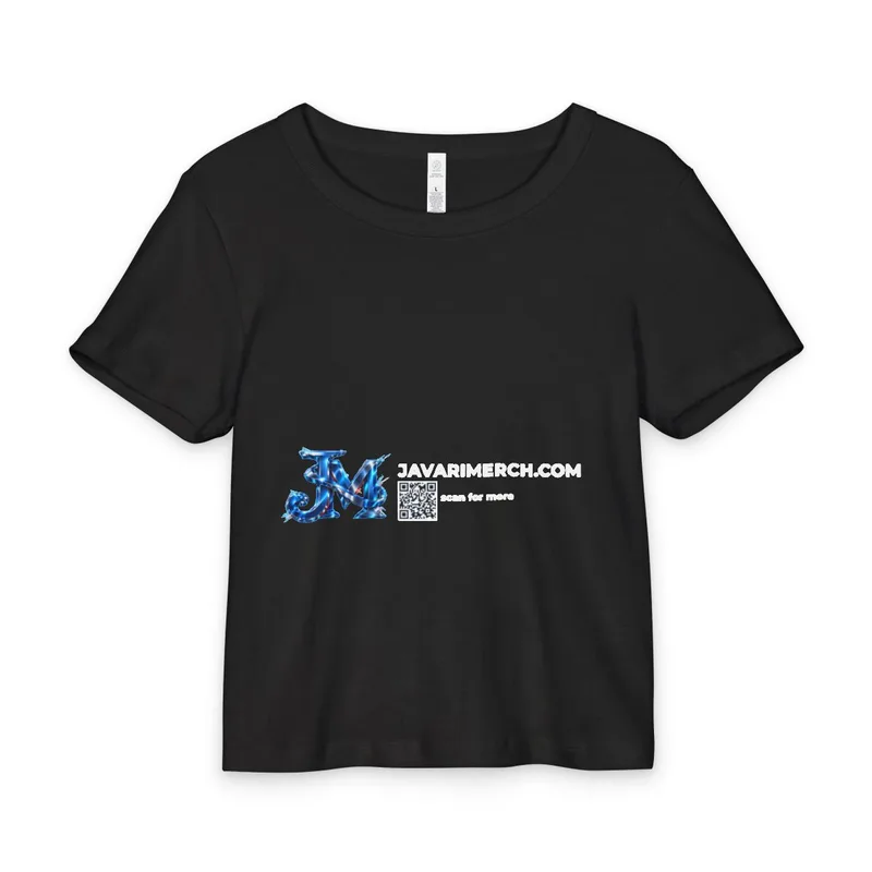 Organic Rib Baby Tee in Black