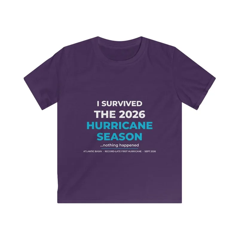 Kids Softstyle Tee in Purple