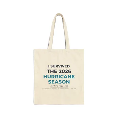 Cotton Canvas Tote Bag in Natural