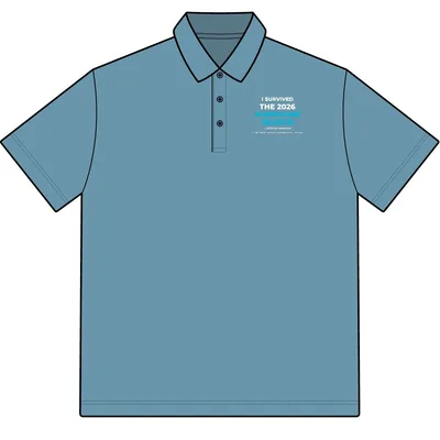 Men's Pro-Lock Performance Polo in Atlantic Blue