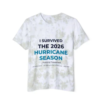 Unisex FWD Fashion Tie-Dyed T-Shirt in White/Olive Oil