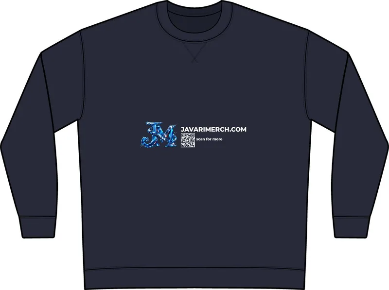 Performance Fleece Crewneck Sweatshirt in Deep Navy