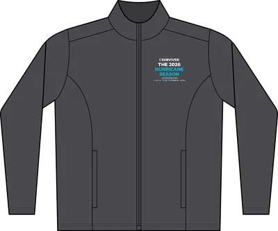 Women's Ultra Warm Brushed Fleece Jacket in Graphite/ Deep Black