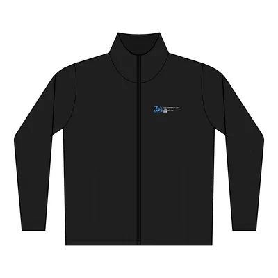 Women's Arc Sweater Fleece Jacket in Deep Black