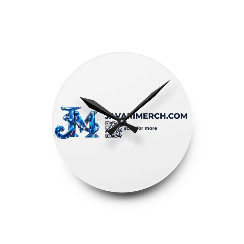 Acrylic Wall Clock