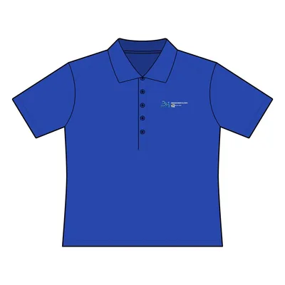 Women's Wearever Performance Pique Polo in True Royal