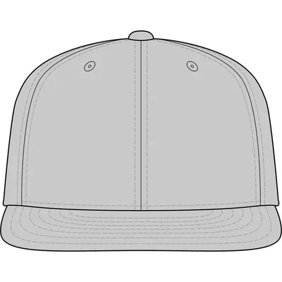 Snapback Cap in Heather Grey