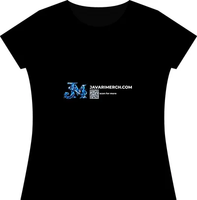 Women's Fine Jersey Tee in Black