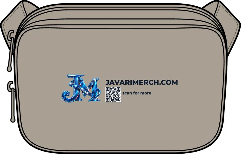 Matte Dual-Compartment Crossbody in Sahara