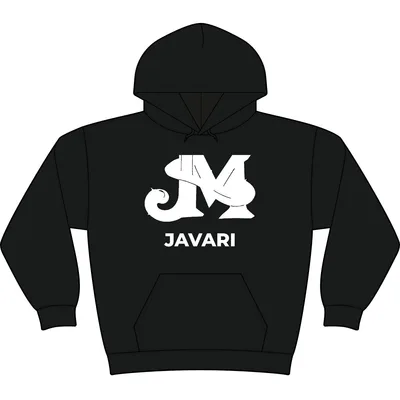 Softek Long Sleeve Hooded Tee in Black