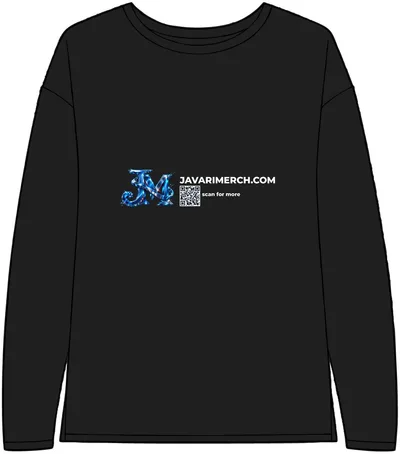 Women's Stretch Drop Shoulder Pullover in Deep Black
